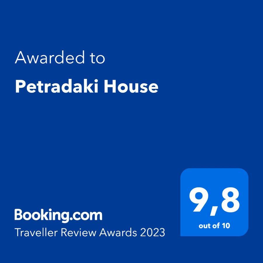 Petradaki House Villa Arakapas Екстериор снимка